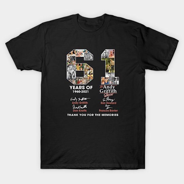 The andy actor griffith show memories T-Shirt by davidhedrick